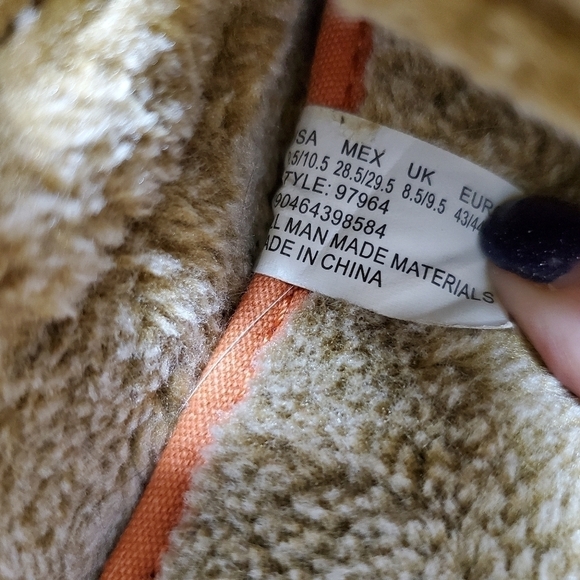 DOCKERS SHERPA LINED HOUSE SLIPPERS - Picture 7 of 9